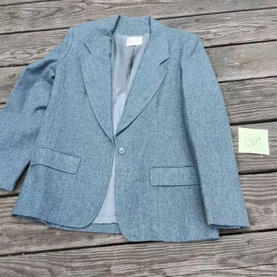 Vintage gray pendleton women s blazer