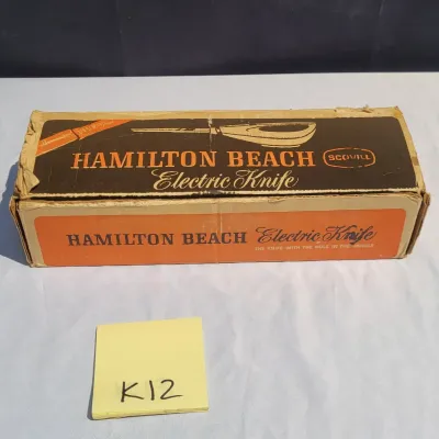 Vintage hamilton beach electric knife