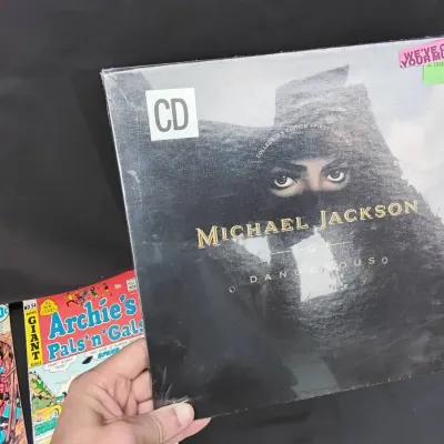 Unopened michael jackson dangerous album first printing