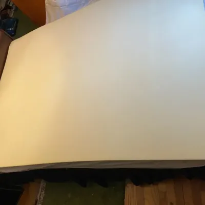 Memory foam mattress topper for a full sized bed