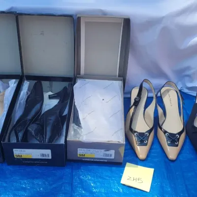 A5 pairs of high heel shoes 3 with box