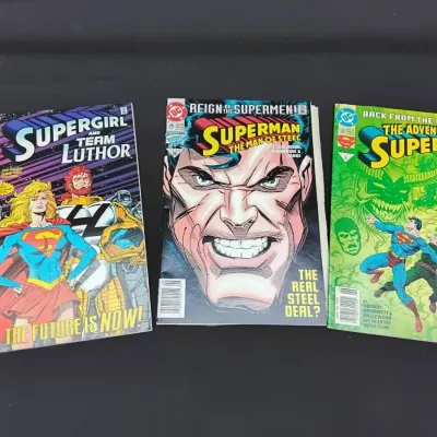 Lot of 3 newer comic books