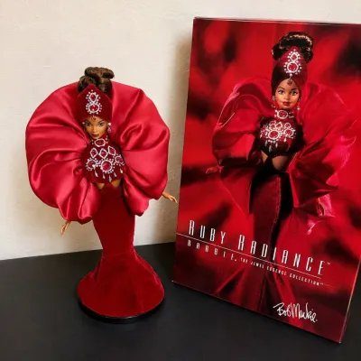 b Bob Mackie Ruby Radiance Barbie Doll - Limited Edition Collector's Piece w Original Box .jpg