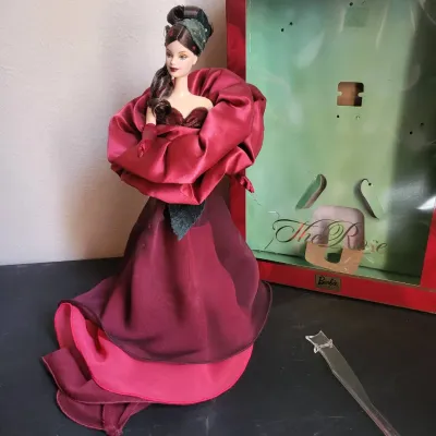 b The Rose Barbie Doll - Limited Edition Collector's Piece w Original Box and COA .jpg