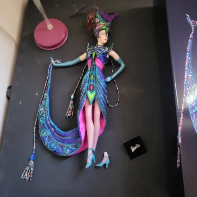 b Barbie Collector's Edition 'The Tango' Doll, Celebration of Dance, Porcelain, Original Box, COA w Bob Mackie Print.jpg