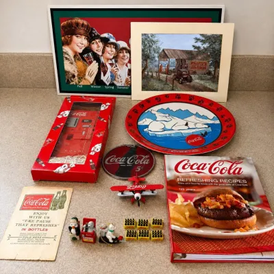 C21 vintage coca cola collectibles lot of 17 pieces