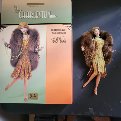 b Barbie Collector's Edition 'The Charleston,' Celebration of Dance, Porcelain, Original Box, COA, w Bob Mackie Print.jpg