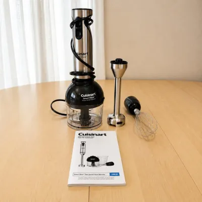Lk cuisinart smart stick two speed hand blender set with attachments