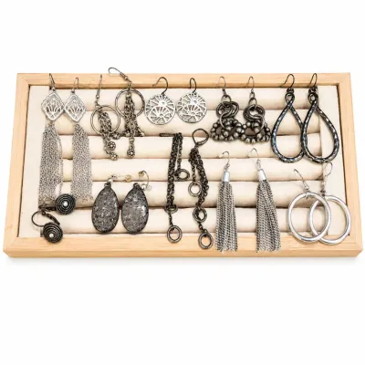 J assorted vintage silver tone earrings collection for pierced ears