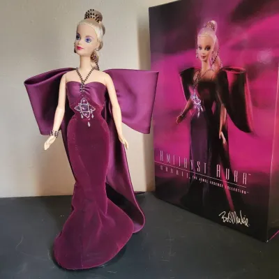 b Limited Edition Barbie Doll 'Amethyst Aura' by Bob Mackie w Original Box.jpg