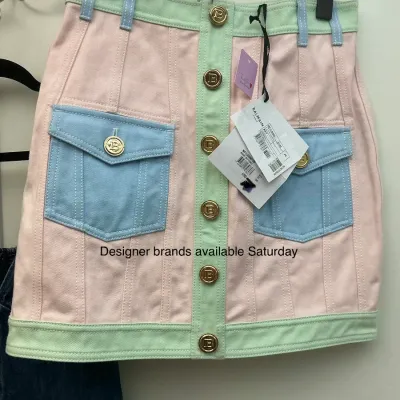 Designer brands will be available on Saturday.