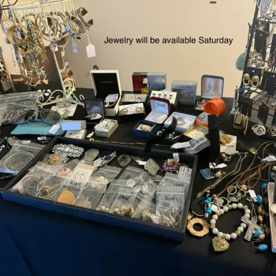 Jewelry will be available on Saturday