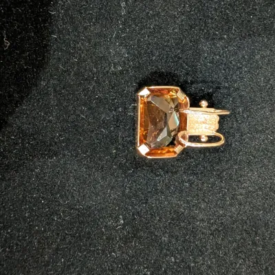 citrine 14kt slider 7.8 grams $$800.00