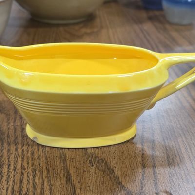 Fiesta Yellow Gravy Boat