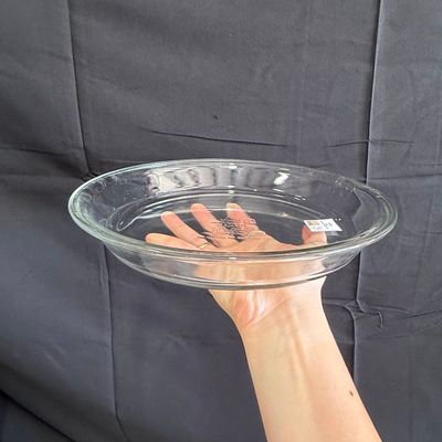 Anchor Hocking Glass Pie Plate Riscam5-26-46