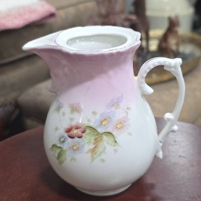 Vintage Schumann Bavaria "Wild Rose Blush" Porcelain Creamer
