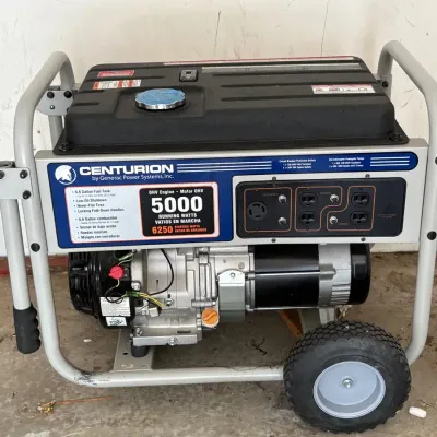 Generac Centurion 5000 Watt Gas Generator Model 0055771