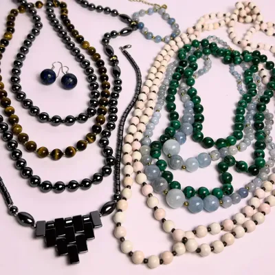 Assorted Stone & Beaded Jewelry