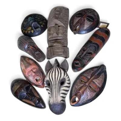 African Masks Made In Ghana