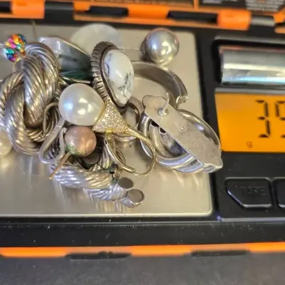 Sterling Silver Earring Singles & Scrap