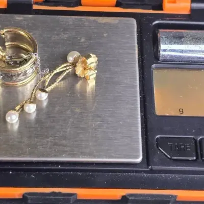14K Gold Earring Singles & Scrap Gold