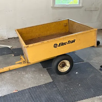 GE Elec-Trak Tractor Trailer - 48x39x11" Bed 