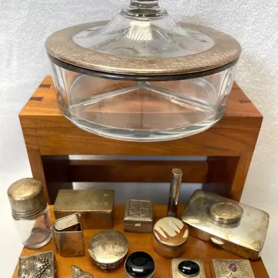 Sterling Silver Boxes And Containers 