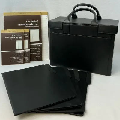 Levenger LevTex File Tote, Folders & Stationery #3
