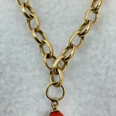 14k Gold Charm Necklace