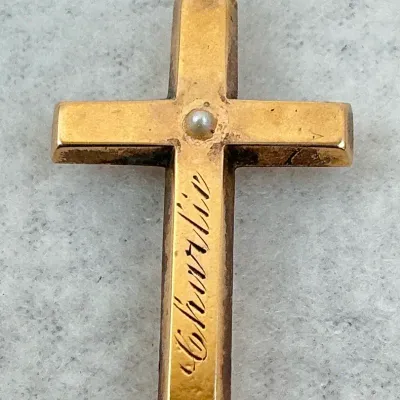 14k Gold Cross Pendant
