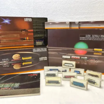 Marklin Mini Club Model Railroad Train Set