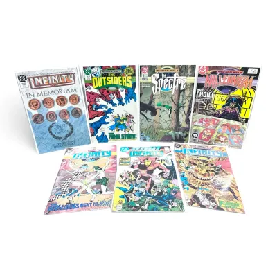 Infinity Inc & Millennium Comics Featuring The Specter And The Outsiders