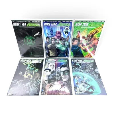 Star Trek And Green Lantern Comics (2015) By Johnson, Hernandez &Sanchez