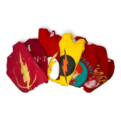 Six Men’s 2XL DC Comics “The Flash” T-Shirts