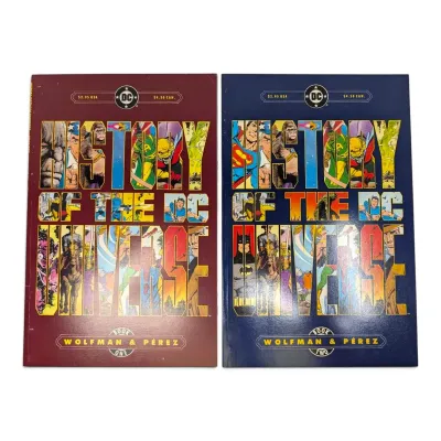 History Of The DC Universe Book 1 & 2