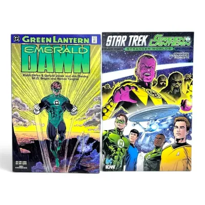 Green Lantern And Star Trek: Stranger Worlds Comics