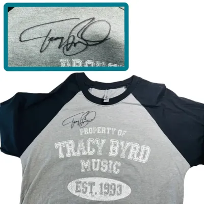 Tracy Byrd Autographed Shirt (Women’s Large)