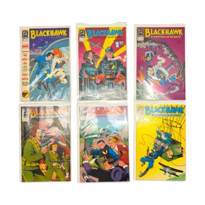 1989 DC Comics Blackhawk 1-5