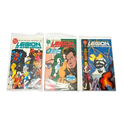 Legion Of Super-Heroes #9, 31, & 32 DC Comics (1980s)