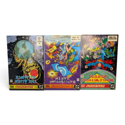 1988 Invasion! Complete Mini-Series Comics 