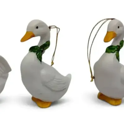 Ceramic Duck Ornaments 