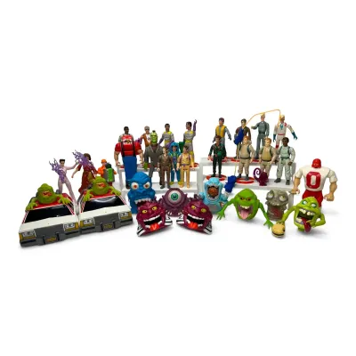 1984 Ghostbusters Action Figure Collection; Columbia Pictures Set;