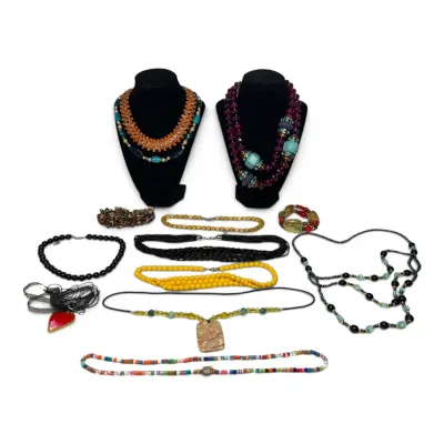Chunky Beaded Statement Necklaces