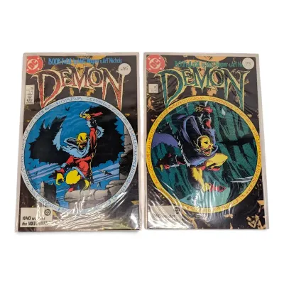 Demon Comics By Matt Wagner & Art Nicholas 