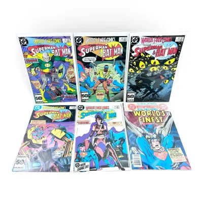 Worlds Finest Comics Starring Superman And Batman