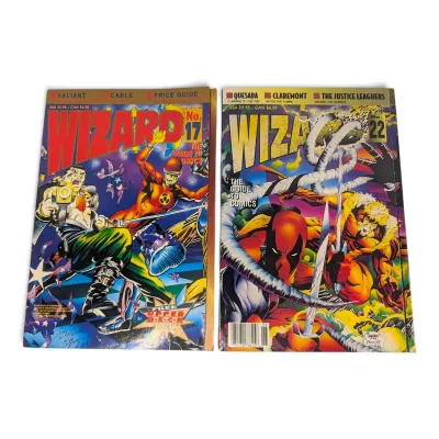 Two 1990's Wizard Comics