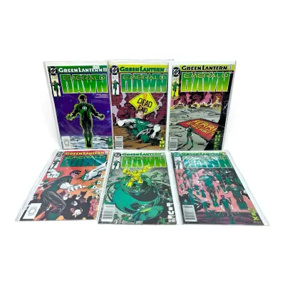 Green Lantern Emerald Dawn Comics By James Owsley, M. D. Bright, & Romeo Tanghal