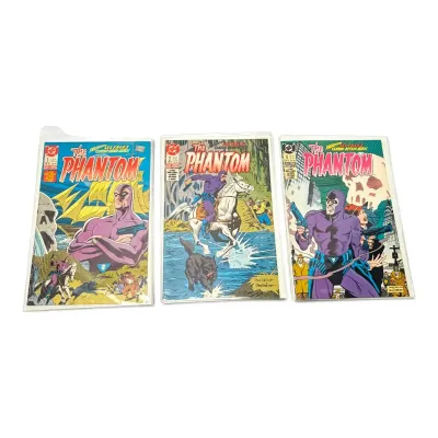1988 DC Comics The Phantom #1,2,4