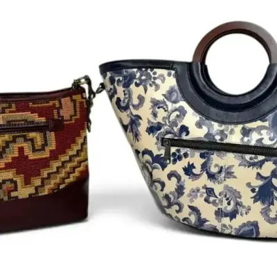Patricia Nash Salvina Bag & Luni Large Leather Tote