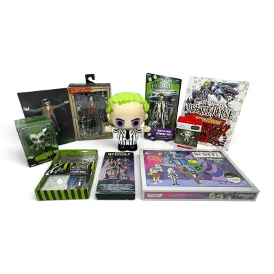 Beetlejuice Figures, VHS, Coloring Book, & More